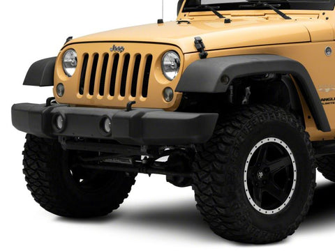 Raxiom 07-18 Jeep Wrangler JK Axial Series Whiite LED Side Marker Lights- Smoked - J163060