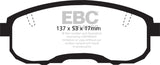 EBC 95-99 Infiniti I30 3.0 Yellowstuff Front Brake Pads - DP41752R