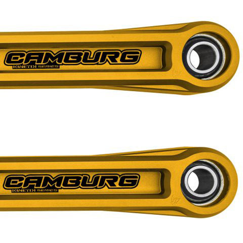 Camburg Ford Bronco 21-23 KINETIK Series Rear Billet Lower Trailing Arm Kit (Gold) - CAM-120032-GLD