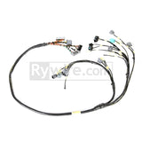 Rywire Honda B-Series Mil-Spec Eng Harness w/OBD2 Dist/Inj/Alt & OBD1 92-95 ECU Plugs (Adapter Req) - RY-B2-MILSPEC