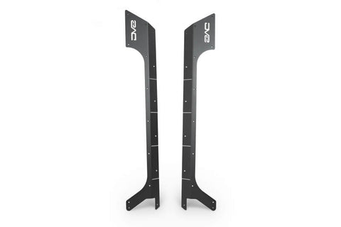 DV8 Offroad 18-23 Jeep Wrangler JL Rock Skins (2 Door Only) - SRJL-29