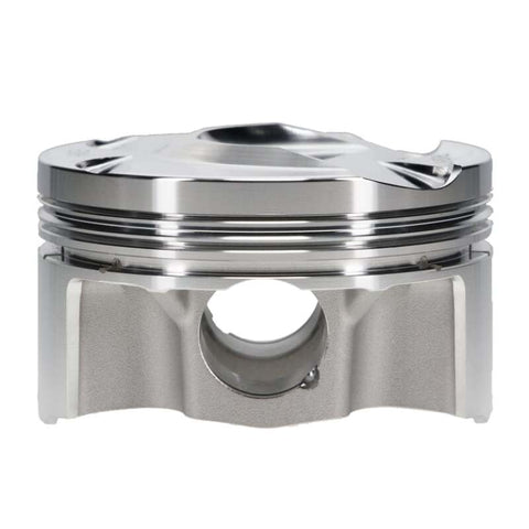 JE Pistons Nissan VR30DDTT 86mm Bore 10.2:1 CR -3cc Dish - Set of 6 - 346348