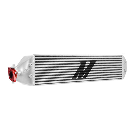 Mishimoto 2016+ Honda Civic 1.5T / 2017+ Honda Civic Si Silver Intercooler Kit w/Red Pipes - MMINT-CIV-16KSLWRD