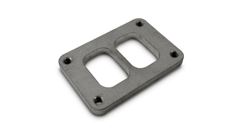 Vibrant T06 Turbo Inlet Flange (Divided Inlet) Mild Steel 1/2in Thick - 14430