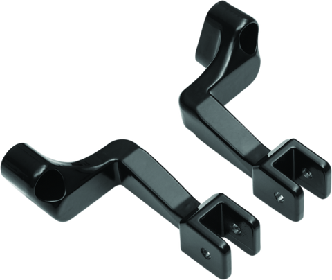 Kuryakyn Passenger Peg Mounts Indian Models Gloss Black - 5830