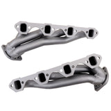 BBK 79-93 Mustang 5.0 Shorty Unequal Length Exhaust Headers - 1-5/8 Titanium Ceramic - 1515