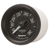 Autometer GT Series 52mm Mechanical 140-280 Deg F Water Temperature Gauge - 8031