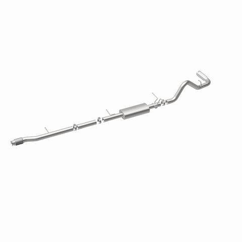 Magnaflow 14 Chevy Silverado V8 5.3L CC/EC Cab Single P/S Rear Exit Stainless Cat Back Perf Exhaust - 15267