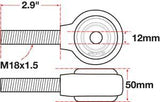 SPC Performance xAxis Rod End Ball Joint - 15775