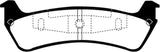 EBC 95-01 Ford Explorer 4.0 2WD Ultimax2 Rear Brake Pads - UD667