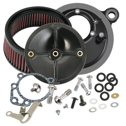 S&S Cycle 93-99 BT w/ Super E/G Carb Stealth Air Cleaner Kit w/o Cover - 170-0057
