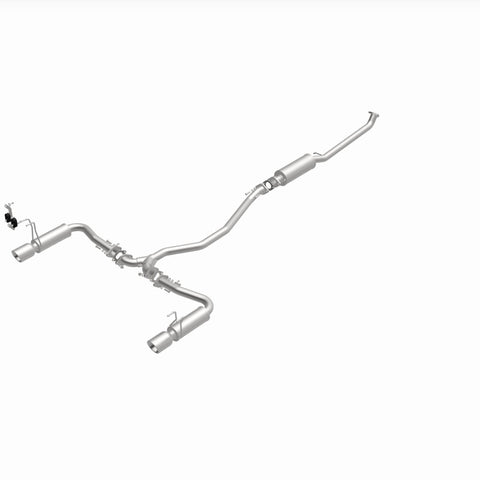 MagnaFlow 16-18 Honda Civic L4 2.0L Street Series Cat-Back Exhaust w/ Polished Tips - 19313