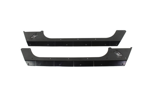 Fishbone Offroad 07-18 Jeep Wrangler JK 2 Door Rocker Guards Scale Armor - FB23054