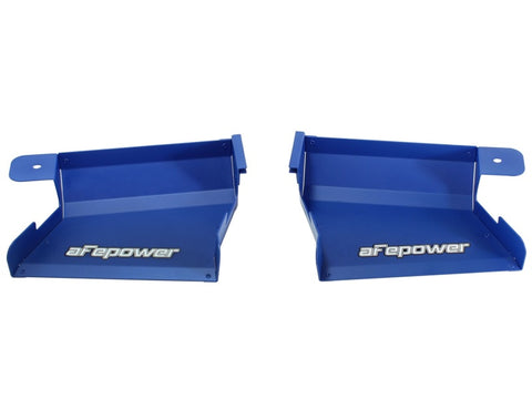 aFe MagnumFORCE Intakes Scoops AIS BMW 335i (E90/92/93) 07-13 L6-3.0L (Blue) - 54-11478-L