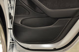 Revel GT Design Kick Panel Cover (White Stitch) 16-19 Tesla Model 3 - 4 Pieces - 1TR5GDAX01W