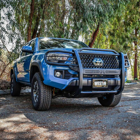 Westin 16-21 Toyota Tacoma Sportsman X Grille Guard - Tex. Blk - 40-33885