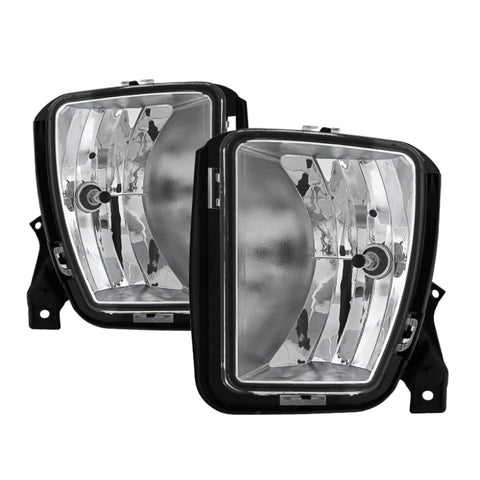 xTune Dodge Ram 2013-2016 1500 Only OEM Style Fog Lights w/Switch- Clear FL-DR13-C - 9034596
