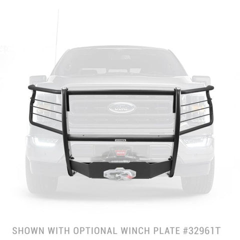 Go Rhino 18-20 Ford F-150 3100 Series StepGuard Center Grille + Brush Guard - Tex. Blk - 3296MT