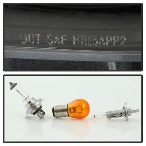 Spyder Mazda CX-5 13-15 Projector Headlights - DRL LED - Black PRO-YD-MCX513-DRL-BK - 5083319