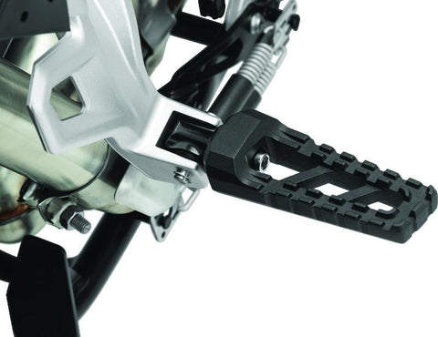 Kuryakyn Footpeg Adpt Rear Sat Blk BMW - 8834