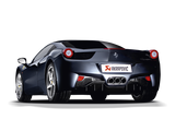 Akrapovic 10-15 Ferrari 458 Italia/458 Spyder Slip-On Line (Titanium) w/ Carbon Tips - MTP-FE458H