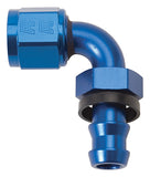 Russell Performance -8 AN Twist-Lok 90 Degree Hose End (Blue) - 624170
