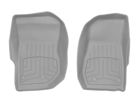 WeatherTech 14-17 Jeep Wrangler Front FloorLiner HP - Grey - 465731IM