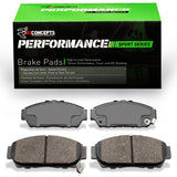 R1 93-01 Honda Civic Coupe Front Performance Sport Brake Pads - 2115-0617-00