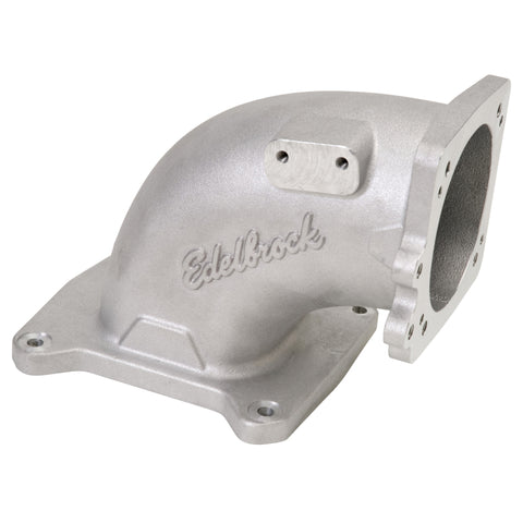 Edelbrock EFI Intake Elbow Universal 100 Deg 120mm T B to 4500 Dominator Flange - 3815