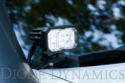 Diode Dynamics Stage Series 2 In LED Pod Pro - White Driving Standard WBL (Pair) - DD6402P