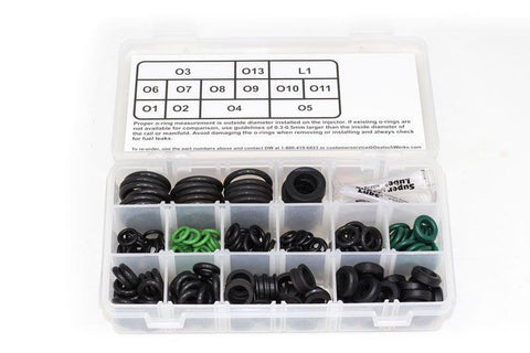 Deatschwerks Sport Compact / Euro Injector O-Ring Kit (230 Pieces) - 2-201