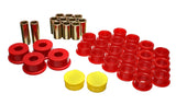 Energy Suspension 91-94 Nissan Sentra/NX1600/2000 Red Rear Control Arm Bushing Set - 7.3110R