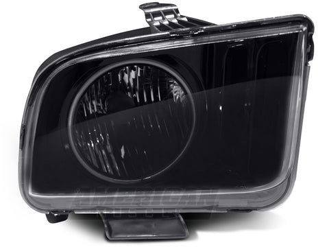 Raxiom 05-09 Ford Mustang GT V6 Axial Series CCFL Halo Projector Headlight- Blk Housing (Smkd Lens) - 49121