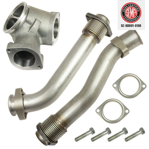 BD Diesel UpPipe Kit - Ford 1999.5-2003 7.3L PowerStroke - 1043900