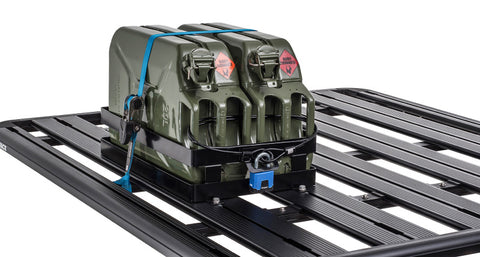 Rhino-Rack Double Horizontal Jerry Can Holder - 43152