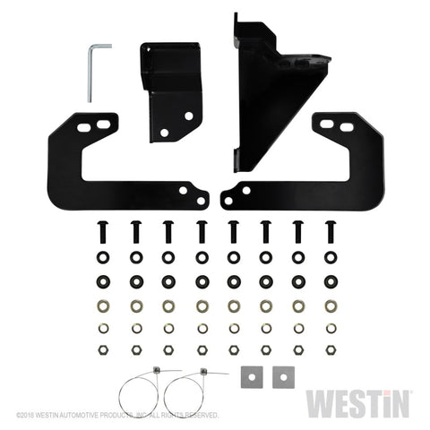 Westin 17-19 Ford F-250/350 w/ Front Camera HDX Grille Guard - Black - 57-3945