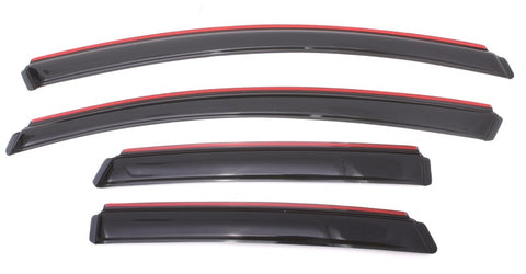 AVS 12-17 Buick Verano Ventvisor In-Channel Front & Rear Window Deflectors 4pc - Smoke - 194389