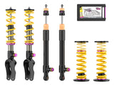 KW Coilover Kit V4 2021+ Porsche Taycan (Y1A) Sedan 2WD (Without Air Suspension) - 3A771095