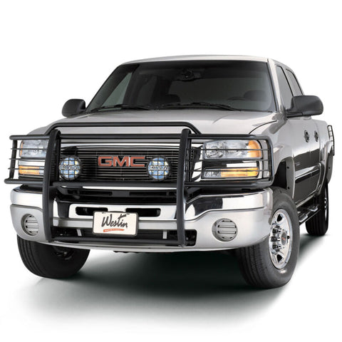 Westin 2004-2013 Chevy Silverado 1500 Crew Cab Premier Oval Nerf Step Bar Mount Kit - Black - 22-1075