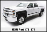 EGR 14+ Chev Silverado 6-8ft Bed Rugged Look Fender Flares - Set - 751574