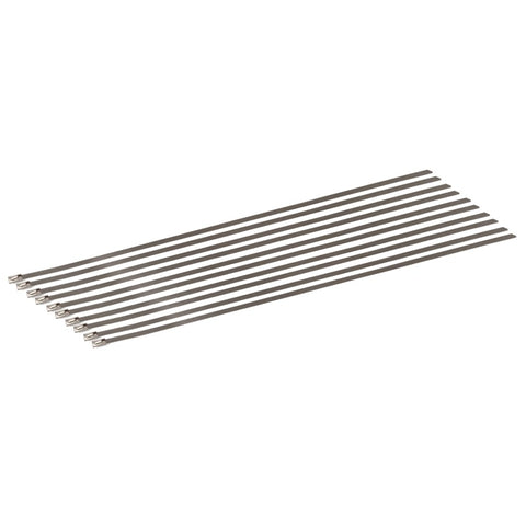DEI Stainless Steel Locking Tie 20in - 10 per pack - 10203