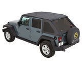 Bestop 07-18 Jeep Wrangler JK 4-Door A-Top Trektop (Blk Diamond Tinted Windows No Door Skins) - 52823-35