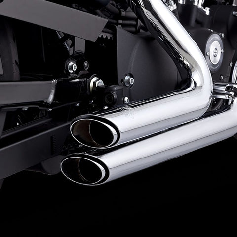 Vance & Hines 12-17 Harley-Davidson Softail Shortshots Staggered PCX Full System Exhaust - 17325