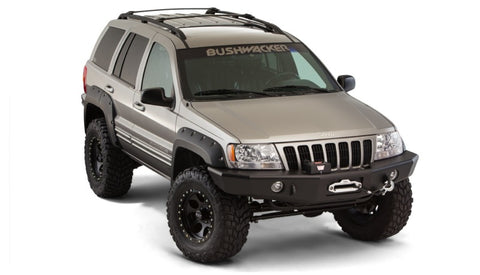Bushwacker 99-04 Jeep Grand Cherokee Cutout Style Flares 4pc - Black - 10926-07