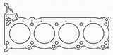 Cometic 02-06 Nissan Q45 VK45DE V8 93.5mm .036 Thick MLS LHS Head Gasket - C4486-036