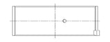 ACL Mitsubishi 4G93 1834CC 0.25mm Oversized High Performance Rod Bearing Set - 4B8036H-.25