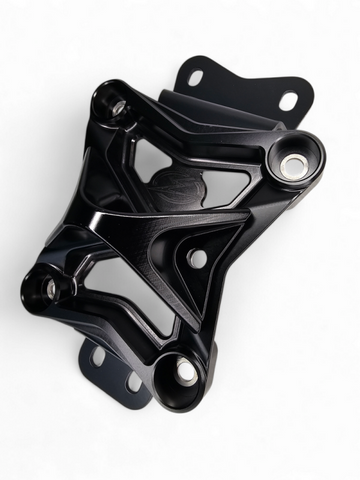 Elektric Offroad 2022+ Can Am X3 Maverick 10 Bolt Radius Rod Plate With Pull Hook (Black) - RRP210014