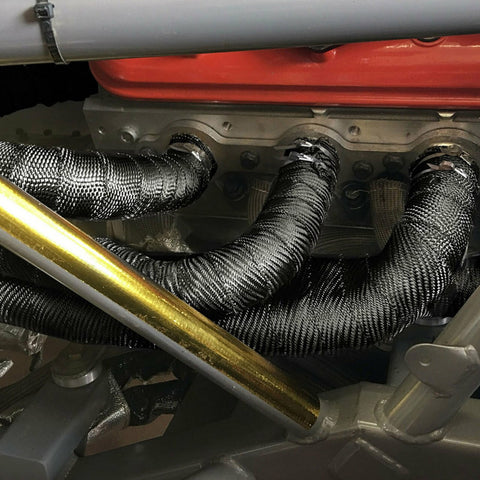 DEI Exhaust Wrap 2in x 50ft - Titanium - Black - 10003