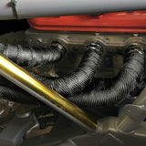 DEI Exhaust Wrap 2in x 15ft - Titanium - Black - 10005