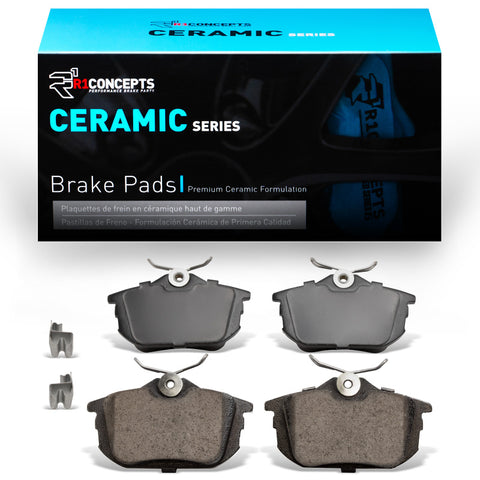 R1 00-07 Volvo S40 Rear Ceramic Brake Pads - 2310-0838-00